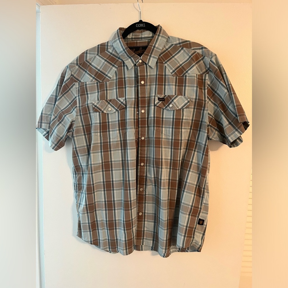 Howler Bros pearl snap shirt